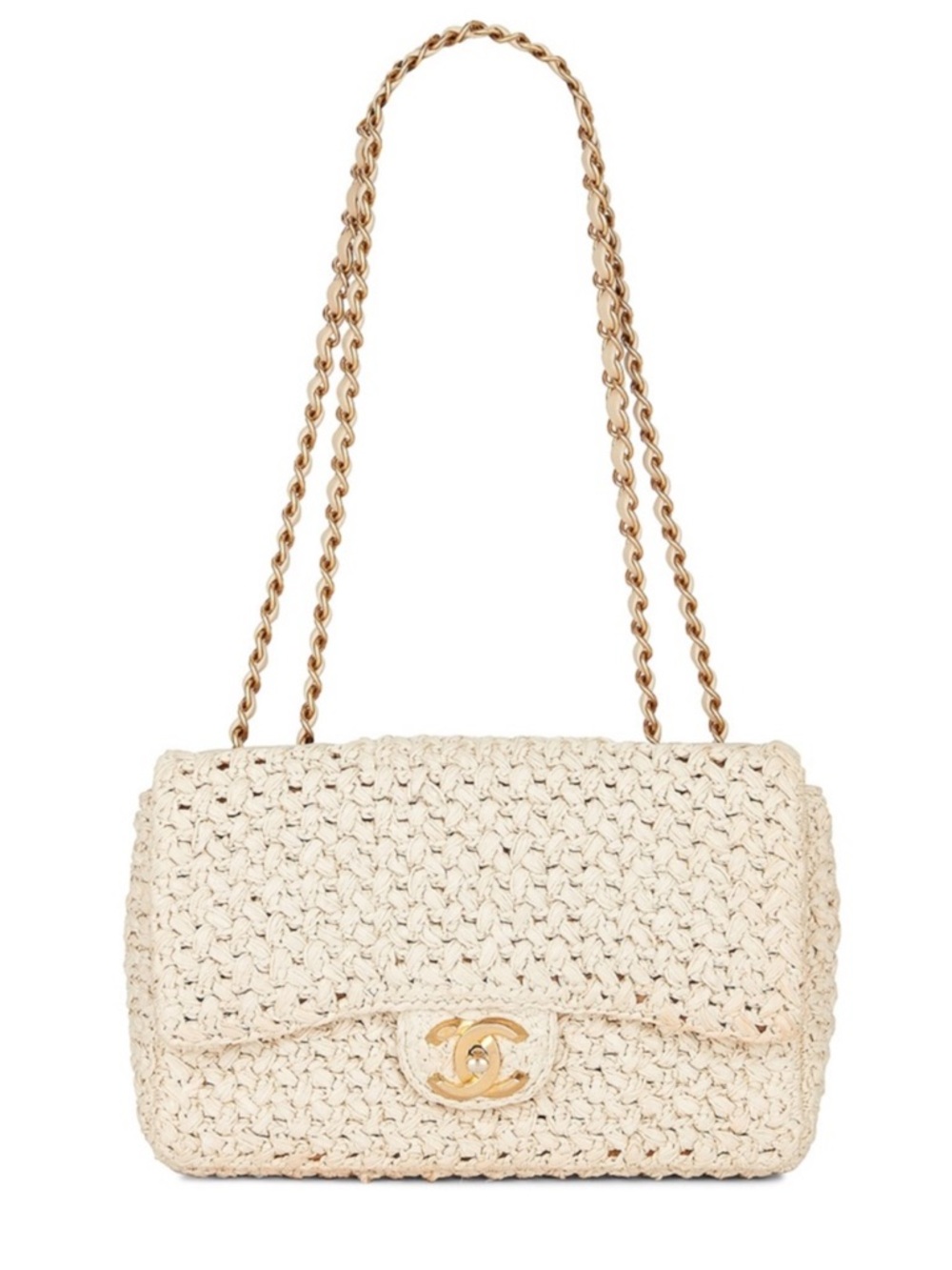 Chanel 18C Straw Raffia Summer Bag